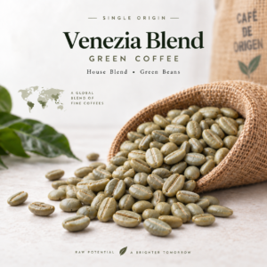 קפה ירוק תערובת הבית Venezia Blend 1 ק"ג