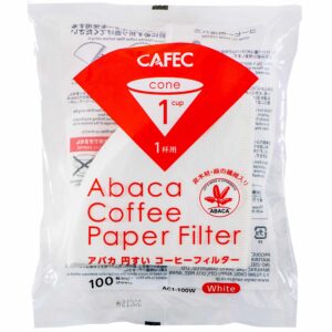ניירות פילטר פרימיום לקפה Cafec סדרת Abaca גודל 1 – תוצרת יפן