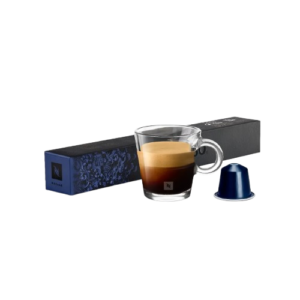 שרוול 10 קפס' מקוריות Nespresso KAZAAR כחול אפור