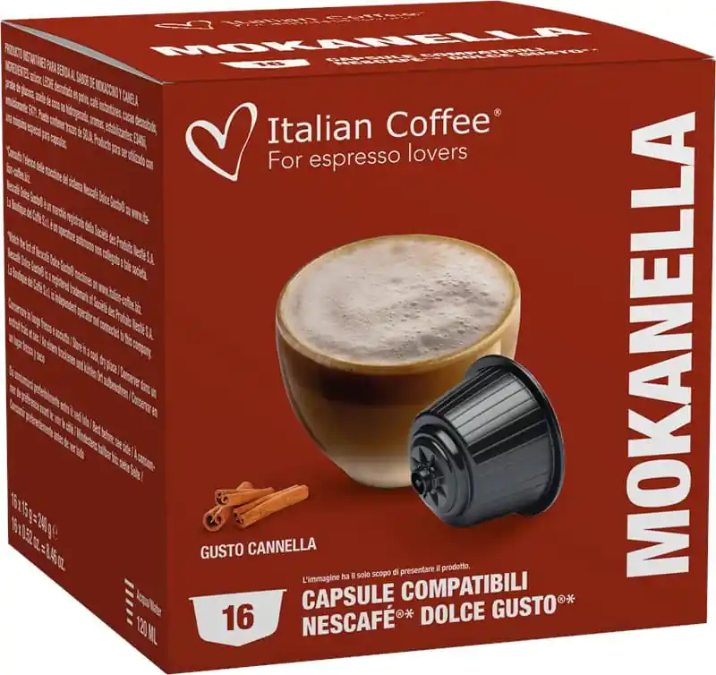 מארז 16 קפסולות MOKANELLA