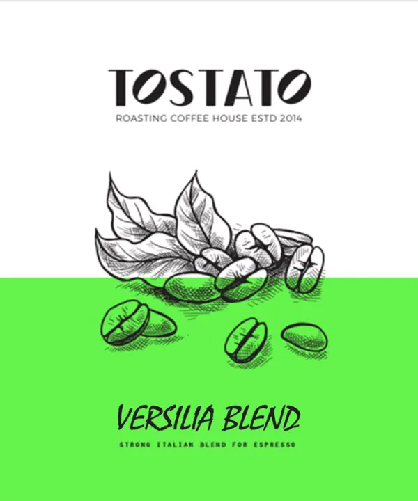 פולי קפה טוסטאטו וירסיליא (גרם 500 Gr)  TOSTATO Versilia Blend