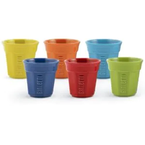 SET 6 BICCHIERINI Multicolor סט 6 כוסות בוקריני מולטיקולור