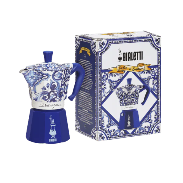 ⁦BIALETTI DOLCE & GABBANA BLUE - 6 CUPS⁩ – תמונה ⁦3⁩