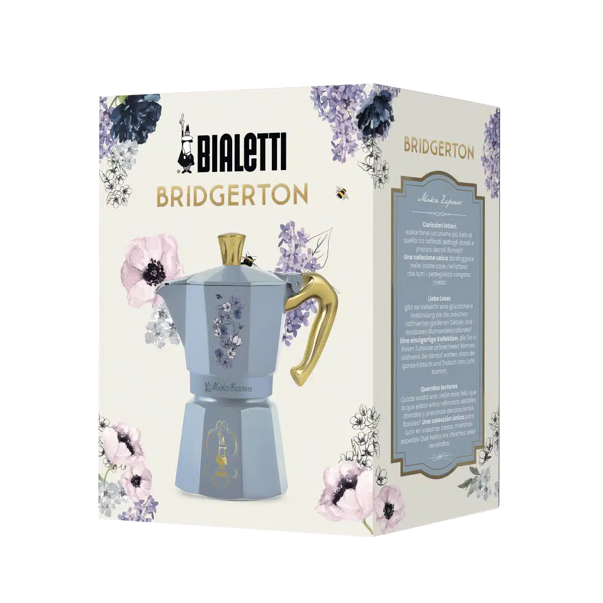 ⁦מוקה 6 כוסות מסדרת BRIDGERTON⁩ – תמונה ⁦2⁩