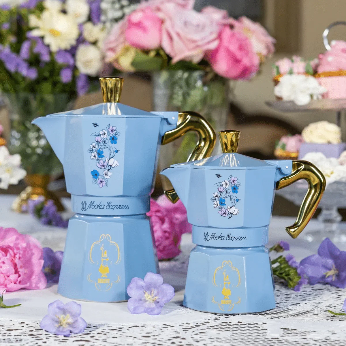 ⁦מוקה 6 כוסות מסדרת BRIDGERTON⁩ – תמונה ⁦3⁩