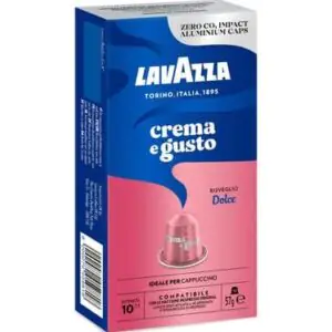 קסטה 10 קפס לוואצה קרמה גוסטו לנספרסו LAVAZZA CREMA A GUSTO