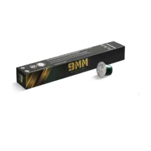 שרוול 10 קפס'  - 9mm Sinfonia Arabica BIO – ירוק